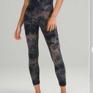 Lululemon Align Diamond Dye Navy 6 NWT